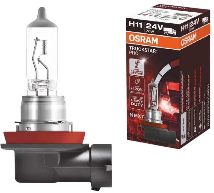 Żarówka samochodowa Osram Truckstar Pro Next Gen H11 70 W 24 V (64216TSP) - obraz 1