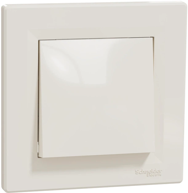Вимикач кнопоковий Schneider Electric Asfora самозажимний крем EPH0700123 - Фото 1 Вимикач кнопоковий Schneider Electric Asfora самозажимний крем EPH0700123 - изображение 1