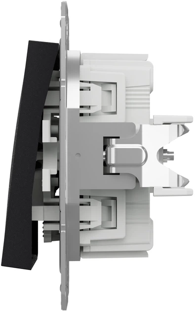 Вимикач кнопоковий Schneider Electric Asfora самозажимний антрацит EPH0700171 - Фото 3 Вимикач кнопоковий Schneider Electric Asfora самозажимний антрацит EPH0700171 - зображення 3