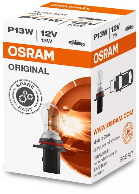 Żarówka samochodowa Osram Original P13W 13 W 12 V (4062172094283) - obraz 2