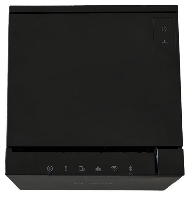 Drukarka POS Epson TM-M30III (152) WiFi+Bluetooth BLK PS EU Czarny (C31CK50152) - obraz 2