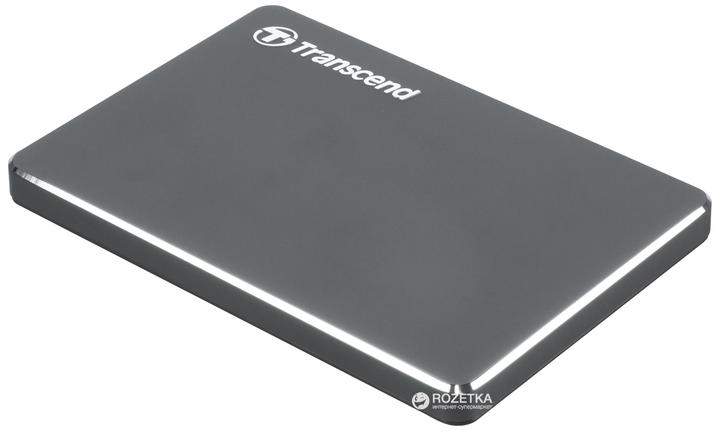 Dysk twardy Transcend StoreJet 25C3 1TB 5400rpm TS1TSJ25C3N 2.5" USB 3.0 External Iron Gray - obraz 3