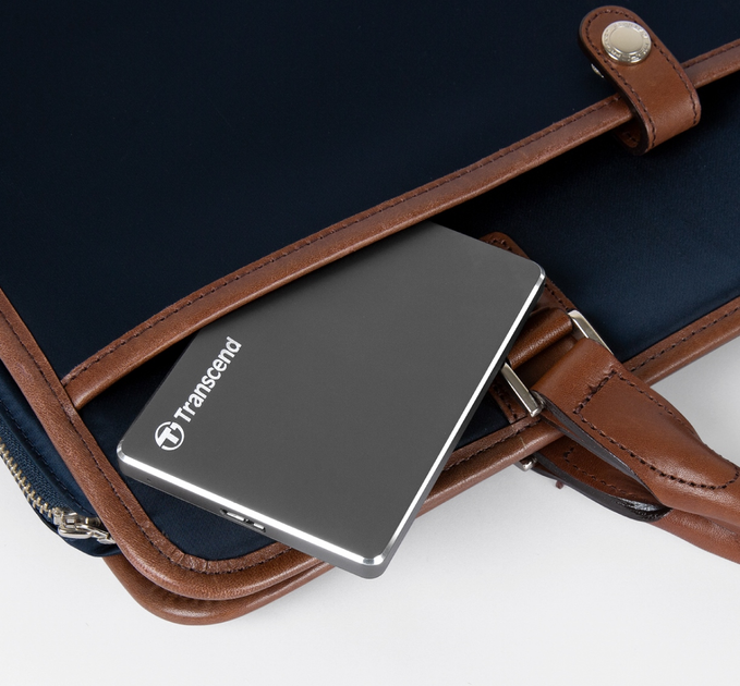 Dysk twardy Transcend StoreJet 25C3 1TB 5400rpm TS1TSJ25C3N 2.5" USB 3.0 External Iron Gray - obraz 7