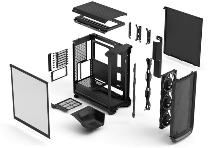 Obudowa Fractal Design Meshify 3 Black RGB TG LT (FD-C-MES3A-06) - obraz 14