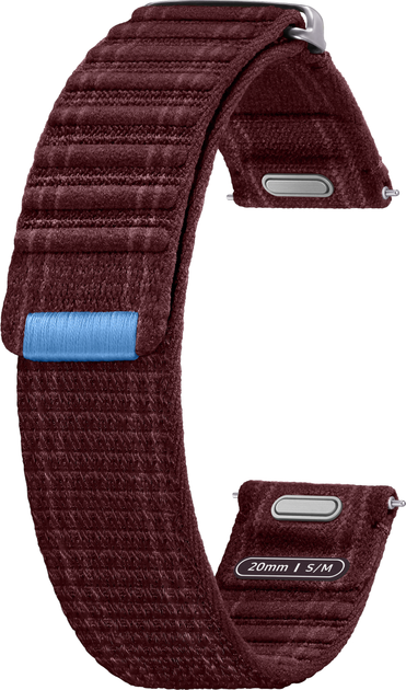 Pasek Samsung Fabric Band (S/M) do Samsung Galaxy Watch 7 Wine (ET-SVL30SEEGEU) - obraz 3