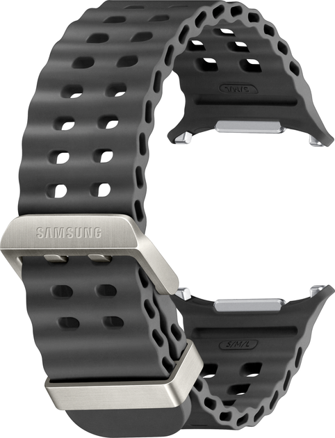 Pasek Samsung Marine Band do Samsung Galaxy Watch 7 Ultra Dark Gray (ET-SNL70MBEGEU) - obraz 3