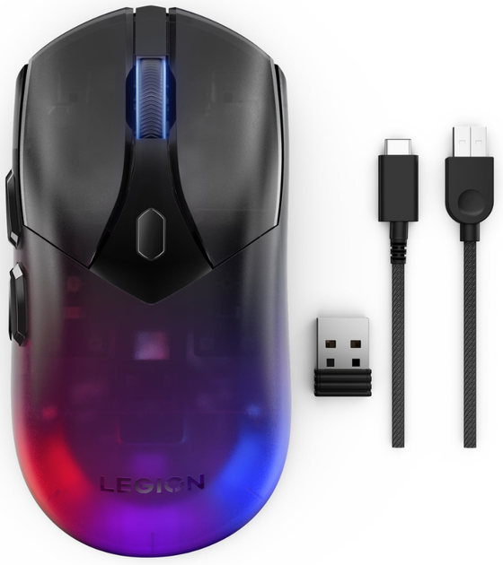 Миша Lenovo Legion M410 RGB Gaming Mouse Wireless Black (GY51P83012) - зображення 10