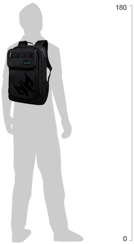 Рюкзак для ноутбука Acer Predator Extreme 17" Black (GP.BAG11.05V) - зображення 5