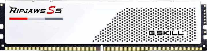Pamięć RAM G.Skill DDR5-6000 65536MB PC5-48000 (Kit of 2x32768) Ripjaws S5 White (F5-6000J2836G32GX2-RS5W) - obraz 3