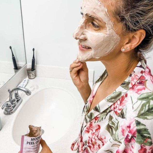 Альгинатная маска-пилинг Masque Ology Kaolin Clay Modeling Peel Off Mask 28 г - изображение 4