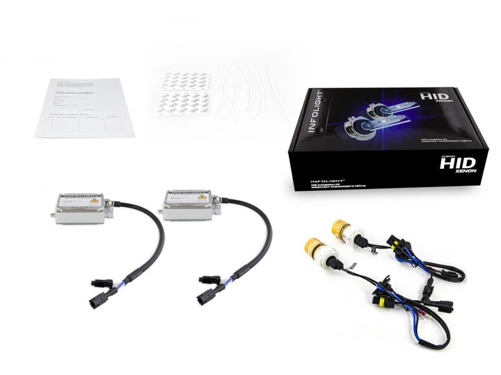 Комплект ксенона Infolight +50% H7 4300K - Фото 2 Комплект ксенона Infolight +50% H7 4300K - изображение 2