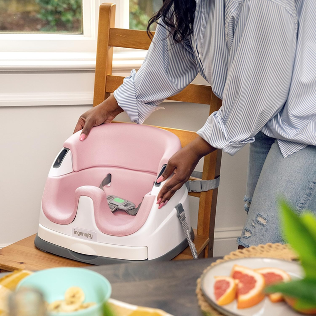 Krzesełko do karmienia Ingenuity Baby Base Booster 2 w 1 Peony (0074451167261) - obraz 11