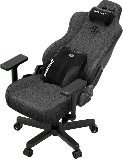 Fotel gamingowy Anda Seat Kaiser 3E Size XL Dark Grey Fabric (AD23YC-XL-09-GB-CF-G01) - obraz 7