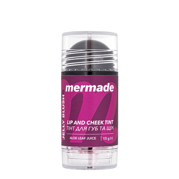 Тинт для губ и щек Mermade Jelly Blush темно-розовый 15 г - изображение 2