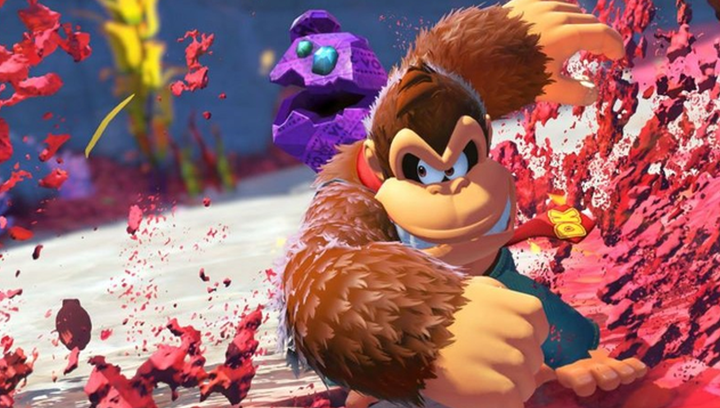 Игра Nintendo Switch 2 Donkey Kong Bananza Русские Субтитры Б/У - Фото 2 Игра Nintendo Switch 2 Donkey Kong Bananza Русские Субтитры Б/У - изображение 2