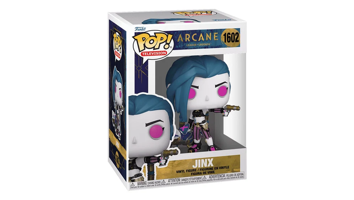 Фигурка FUNKO POP! Arcane: League of Legends Джинкс 75649 - Фото 2 Фигурка FUNKO POP! Arcane: League of Legends Джинкс 75649 - изображение 2