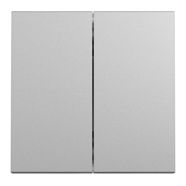 Переключатель двухклавишный Schneider Electric Unica New 2 модуля алюминий NU321330 - Фото 5 Переключатель двухклавишный Schneider Electric Unica New 2 модуля алюминий NU321330 - изображение 5