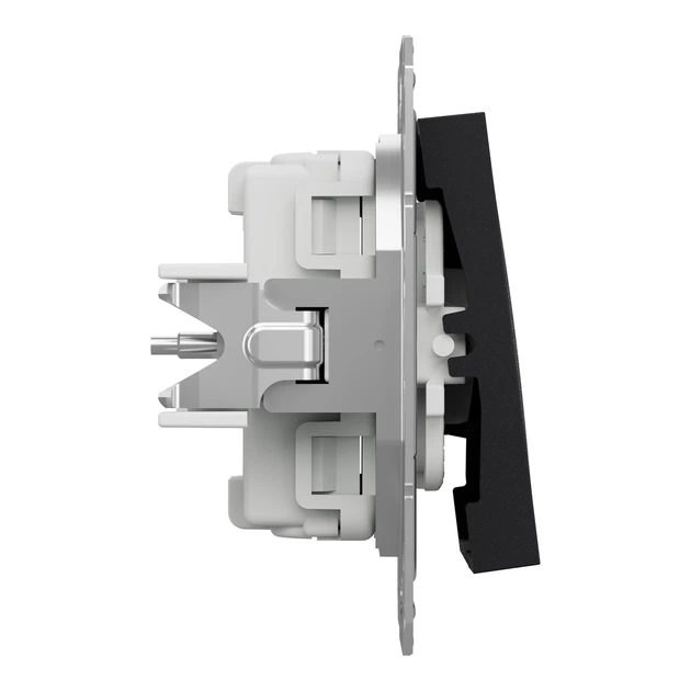 Выключатель трёхклавишный Schneider Electric Asfora антрацит EPH2100171 - изображение 6