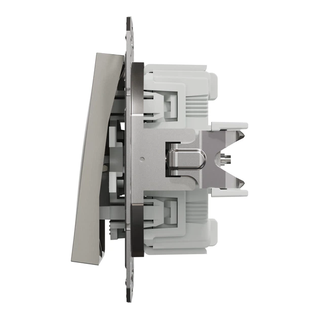 Переключатель двухклавишный Schneider Electric Asfora бронза EPH0600169 - изображение 3