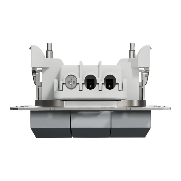 Выключатель трёхклавишный Schneider Electric Asfora сталь EPH2100162 - Фото 5 Выключатель трёхклавишный Schneider Electric Asfora сталь EPH2100162 - изображение 5