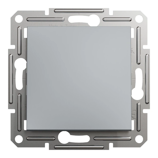 Кнопковий вимикач Schneider Electric Asfora сталь EPH0700162 - зображення 2
