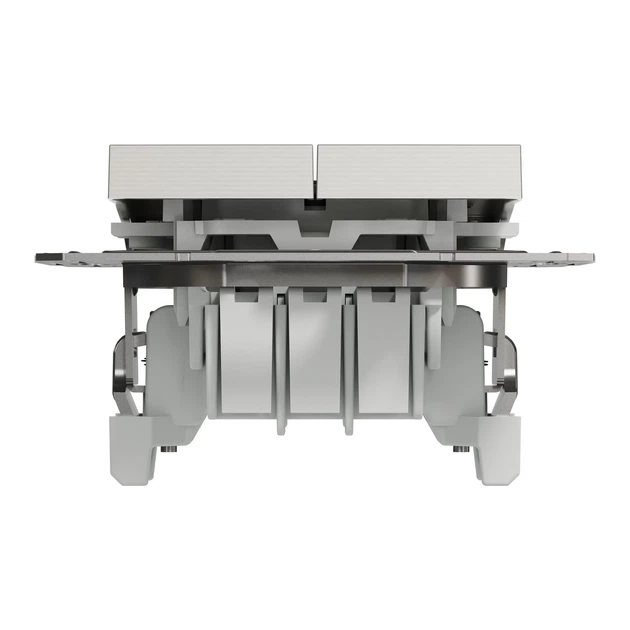 Переключатель двухклавишный Schneider Electric Asfora бронза EPH0600169 - изображение 6