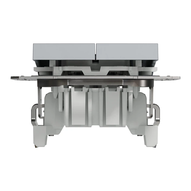 Вимикач для жалюзі Schneider Electric Asfora сталь EPH1300162 - зображення 2