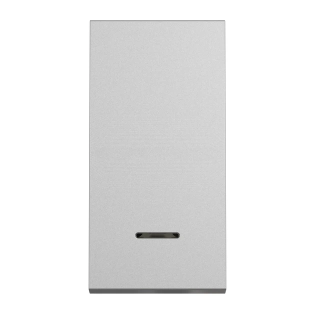 Перемикач з нейтраллю Schneider Electric Unica New 1 модуль алюміній NU310330S - Фото 5 Перемикач з нейтраллю Schneider Electric Unica New 1 модуль алюміній NU310330S - зображення 5