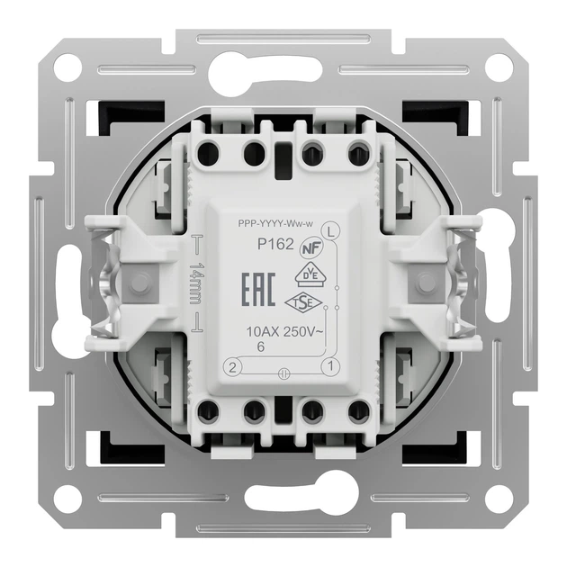 Переключатель одноклавишный Schneider Electric Asfora с подсветкой антрацит EPH1500171 - Фото 8 Переключатель одноклавишный Schneider Electric Asfora с подсветкой антрацит EPH1500171 - изображение 8