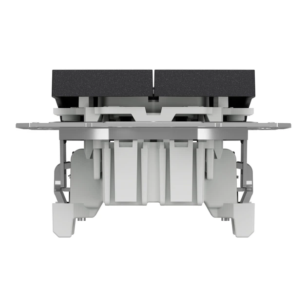Кнопочный выключатель двухклавишный Schneider Electric Asfora антрацит EPH1100171 - изображение 5