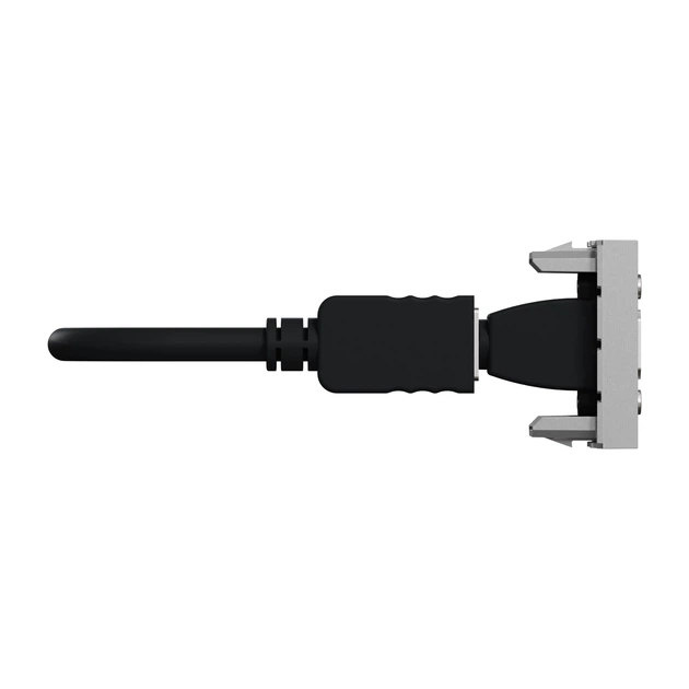 Розетка HDMI Schneider Electric Unica New 1 модуль алюминий NU343030 - Фото 2 Розетка HDMI Schneider Electric Unica New 1 модуль алюминий NU343030 - изображение 2