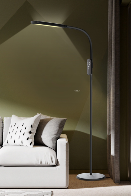 Lampa podłogowa Standart BL-BL-1925 Biała - obraz 3