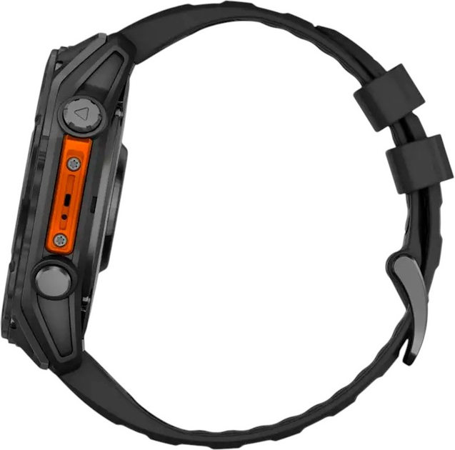 Smartwatch Garmin fenix 8 51mm AMOLED Slate Grey with Black Silicone Band (010-02905-00) - obraz 10