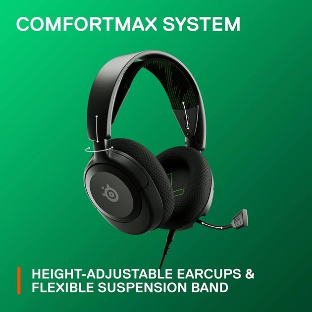 Наушники с микрофоном SteelSeries SteelSeries Arctis Nova 1X Black (61616) - изображение 6