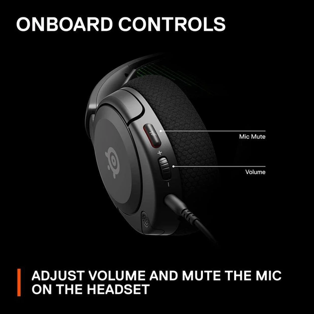 Наушники с микрофоном SteelSeries SteelSeries Arctis Nova 1X Black (61616) - изображение 8