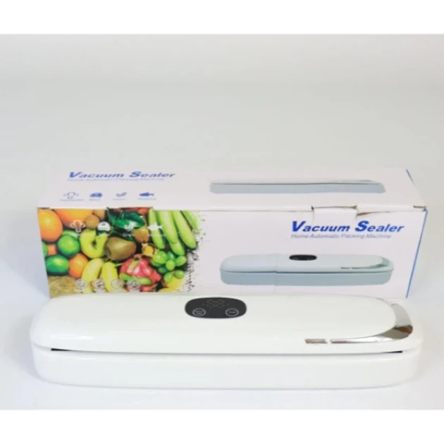 Вакуумный упаковщик Vacuum Sealer пищевых продуктов с дисплеем, работающий от сети - Фото 1 Вакуумный упаковщик Vacuum Sealer пищевых продуктов с дисплеем, работающий от сети - изображение 1