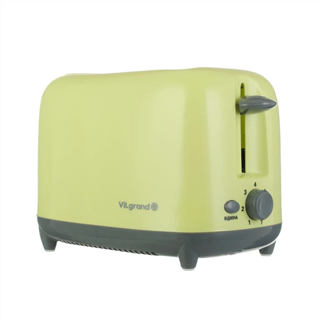 Тостер ViLgrand VT0722Р_green - Фото 2 Тостер ViLgrand VT0722Р_green - изображение 2