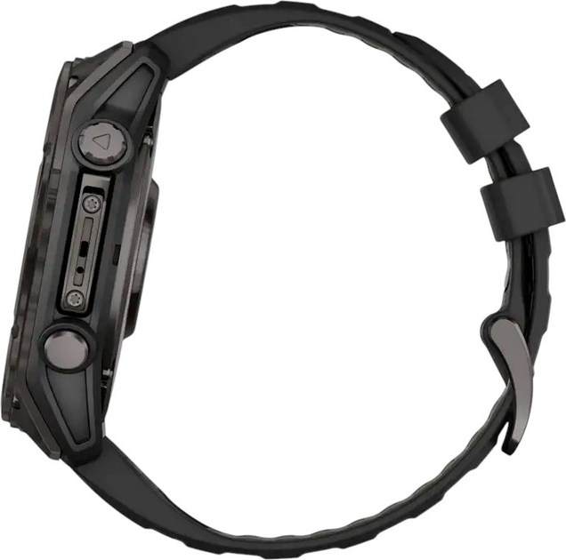 Смарт-годинник Garmin fenix 8 51mm AMOLED Sapphire Carbon Grey DLC with Black and Pebble Grey Silicone Band (010-02905-21) - зображення 10