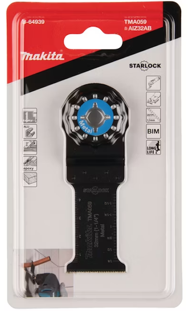 Пильний диск Makita біметалеве лезо для металу MULTITOOL (88381536431) - зображення 2