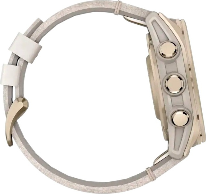 Smartwatch Garmin fenix 8 43mm AMOLED Sapphire Soft Gold with Limestone Leather Band (010-02903-40) - obraz 8