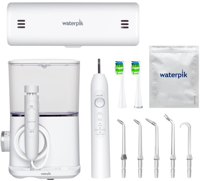 Zestaw irygator ze szczoteczką Waterpik CC-04 Biały - obraz 2