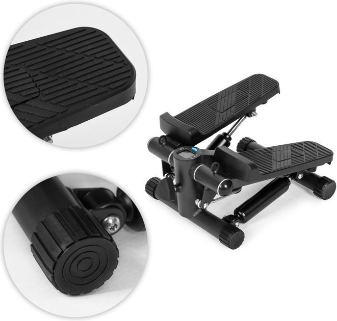 Stepper z ekspanderami do ćwiczeń fitness ModernHome by Multistore z licznikiem (5905817007141) - obraz 6