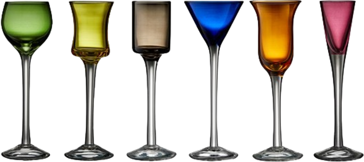 Набір чарок Lyngby Glas Multi 6 шт (5722009162088) (955555908658402) - Уцінка - зображення 1