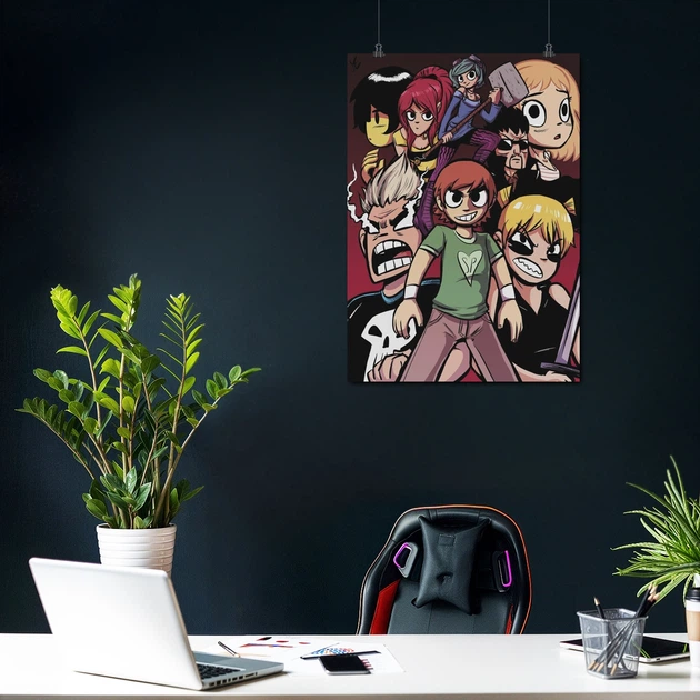 Постер Скотт Пилигрим против всех, Scott Pilgrim vs The World (2010), A3 42×30 см (id4107) - изображение 3