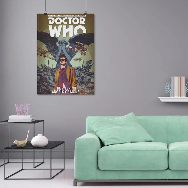 Постер Доктор Хто, Doctor Who, Weeping Angels of Mons, A3 42×30 см (id0295) - зображення 7