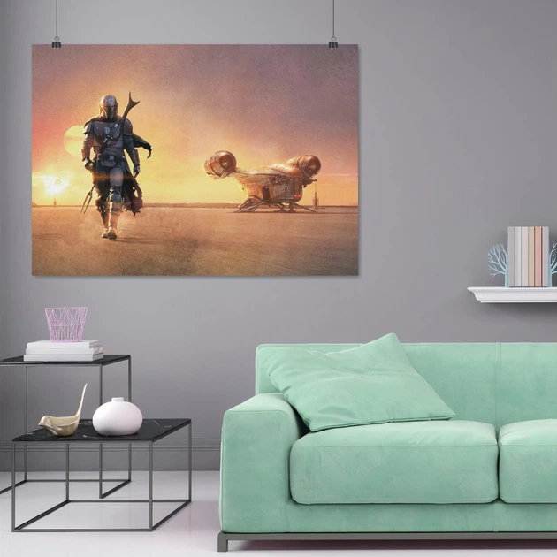 Постер Мандалорец, Звёздные Войны, Mandalorian, Star Wars, A3 30×42 см (id3917) - изображение 7