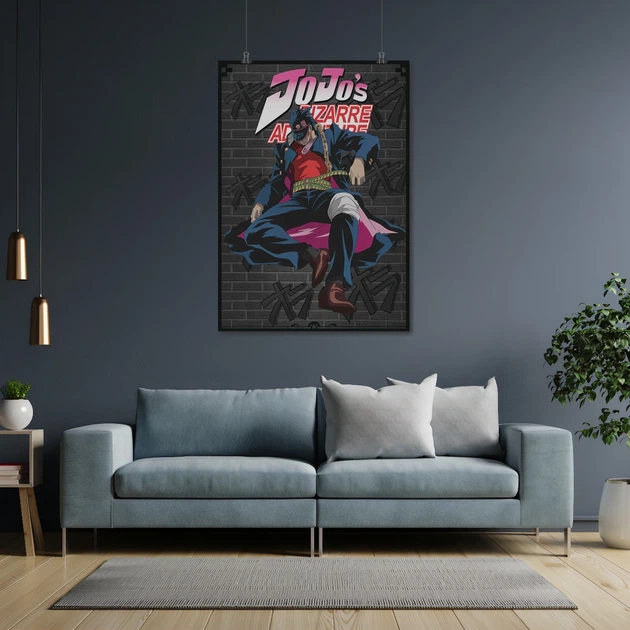 Постер Невероятные приключения ДжоДжо, Jojo's Bizarre Adventure, A3 42×30 см (id2534) - изображение 4