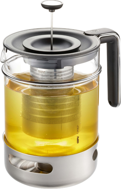 Czajnik do herbaty Gefu T-Prep z podgrzewaczem 1.5 l (4006664129046) - obraz 1