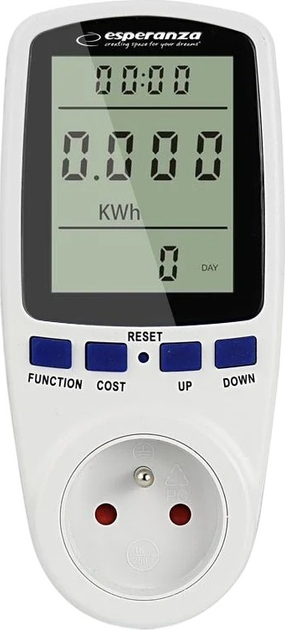 Miernik zużycia energii elektrycznej Esperanza ELA103 Orbit (5901299960769) - obraz 1