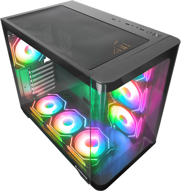 Obudowa Rampage Loopy Black (LOOPY-BLACK) - obraz 3